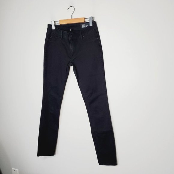 Revolve Res Denim Trash Queen Skinny Mid  Rise Black 28 - Picture 2 of 13